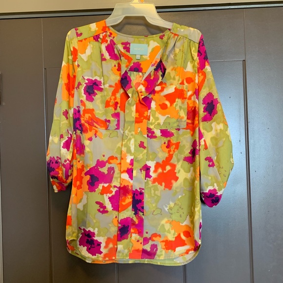 Skies are Blue Blouse Size Small - Picture 1 of 5